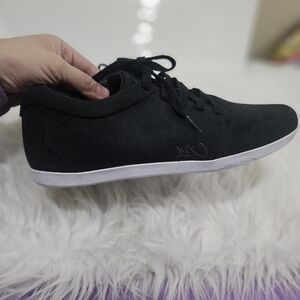 K1X KIX Shoes Ip Leather black white  Sz 10.5